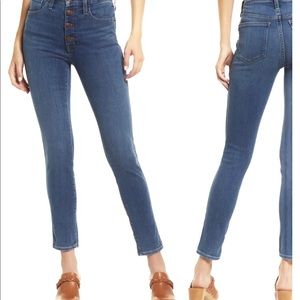 High-rise skinny jean